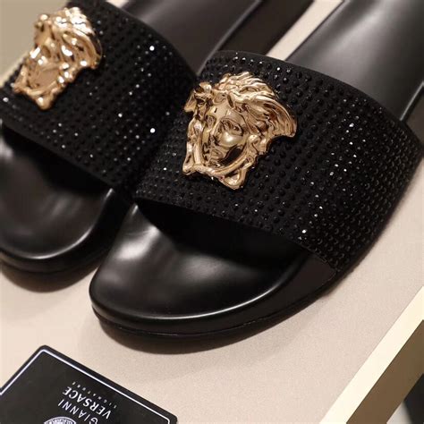 replica versace slippers|versace bedroom slippers.